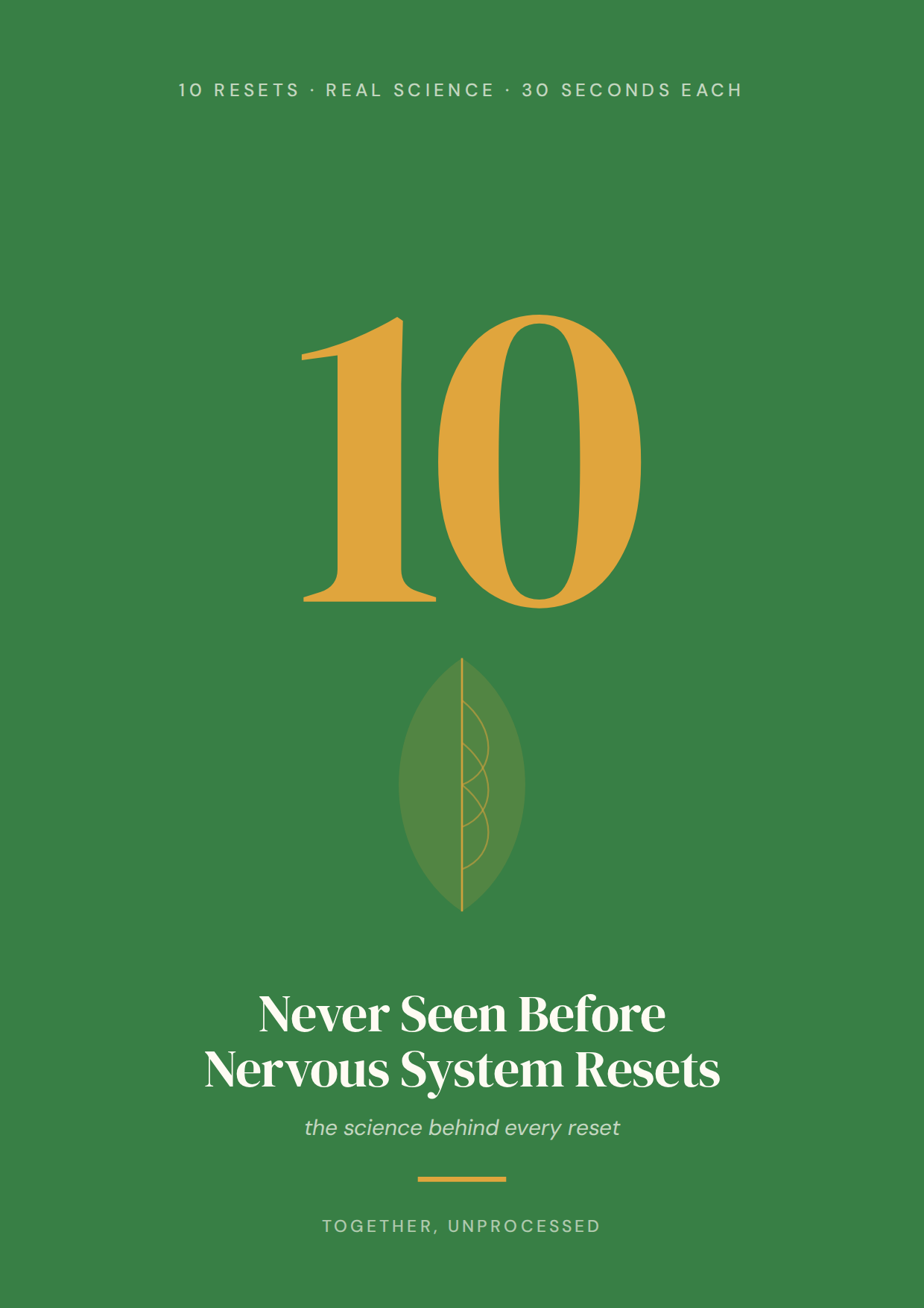 10 Never Seen Before Nervous System Resets